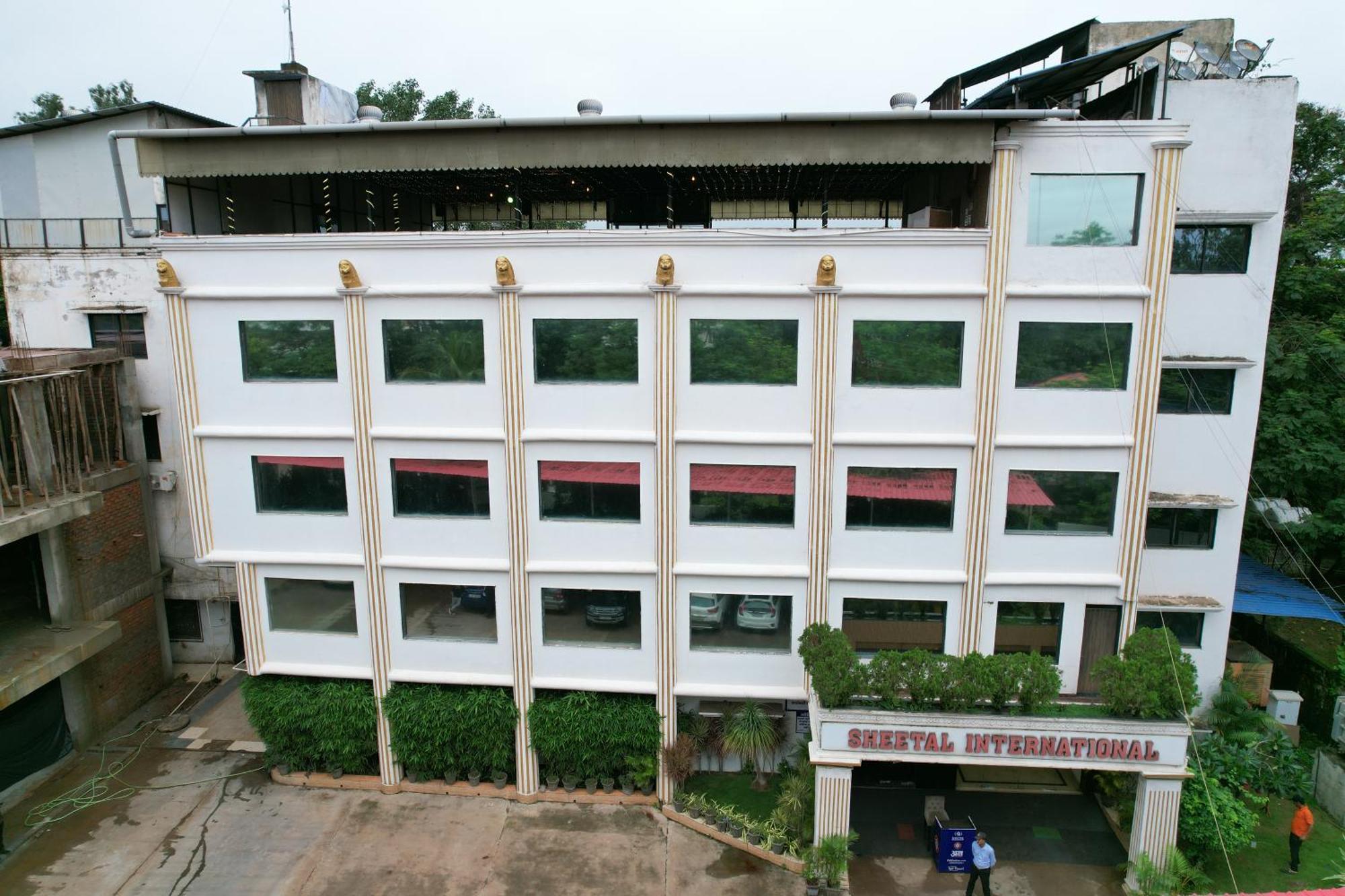 Sheetal International Hotell Rāipur Eksteriør bilde